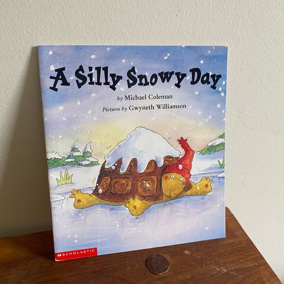 Vintage A Silly Snowy Day Paperback Book - Picture 1 of 5
